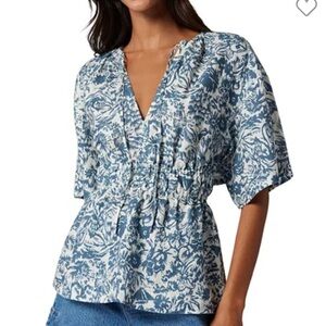 NWT Joie Renae B Floral Top Size Small